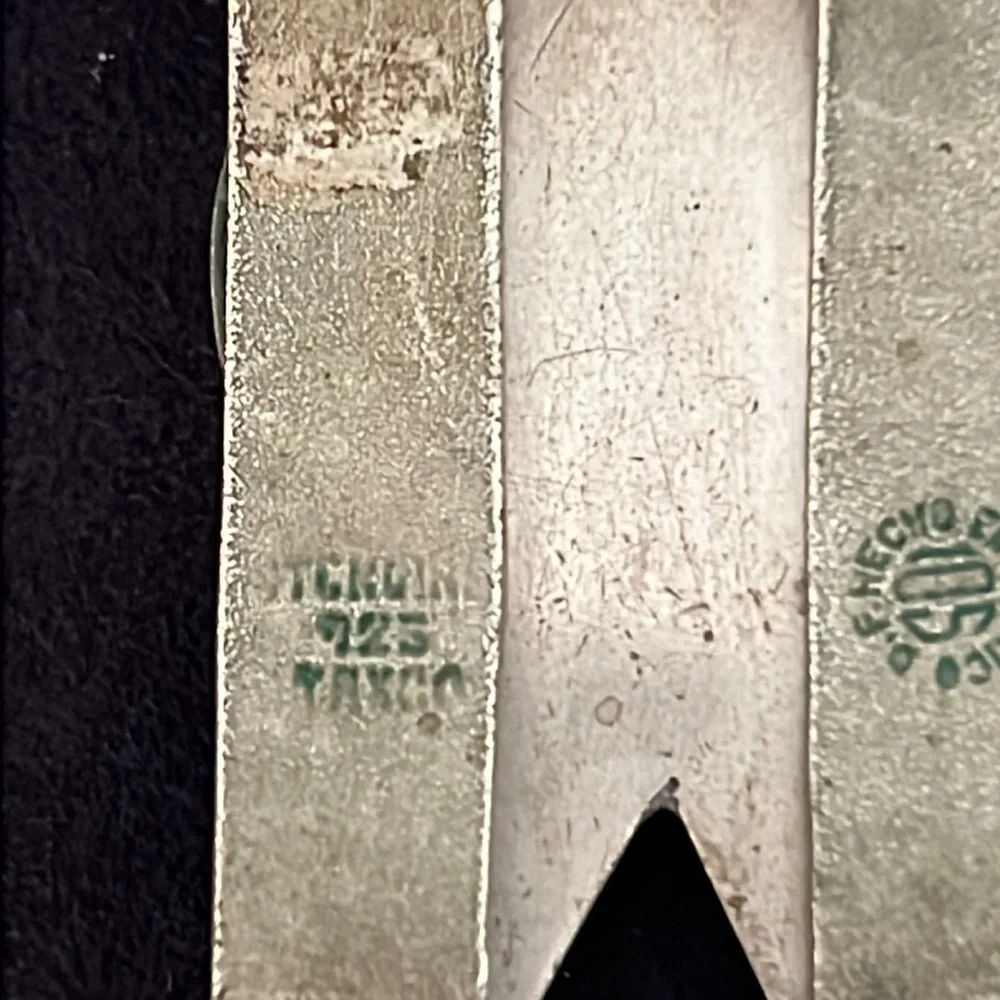 Vintage Taxco Sterling Silver money clip